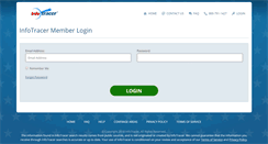 Desktop Screenshot of members.infotracer.com