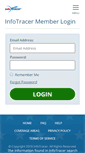 Mobile Screenshot of members.infotracer.com